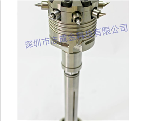 Cylindrical parts with side-feeding glue